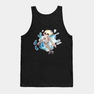 Mermaid Skeleton Tank Top